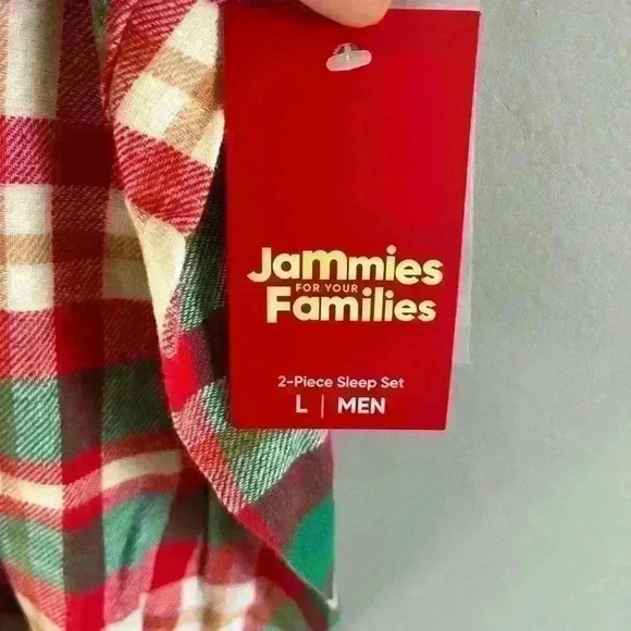 Jammies for your Families Mens Christmas pajama set size L NWT - Picture 6 of 14